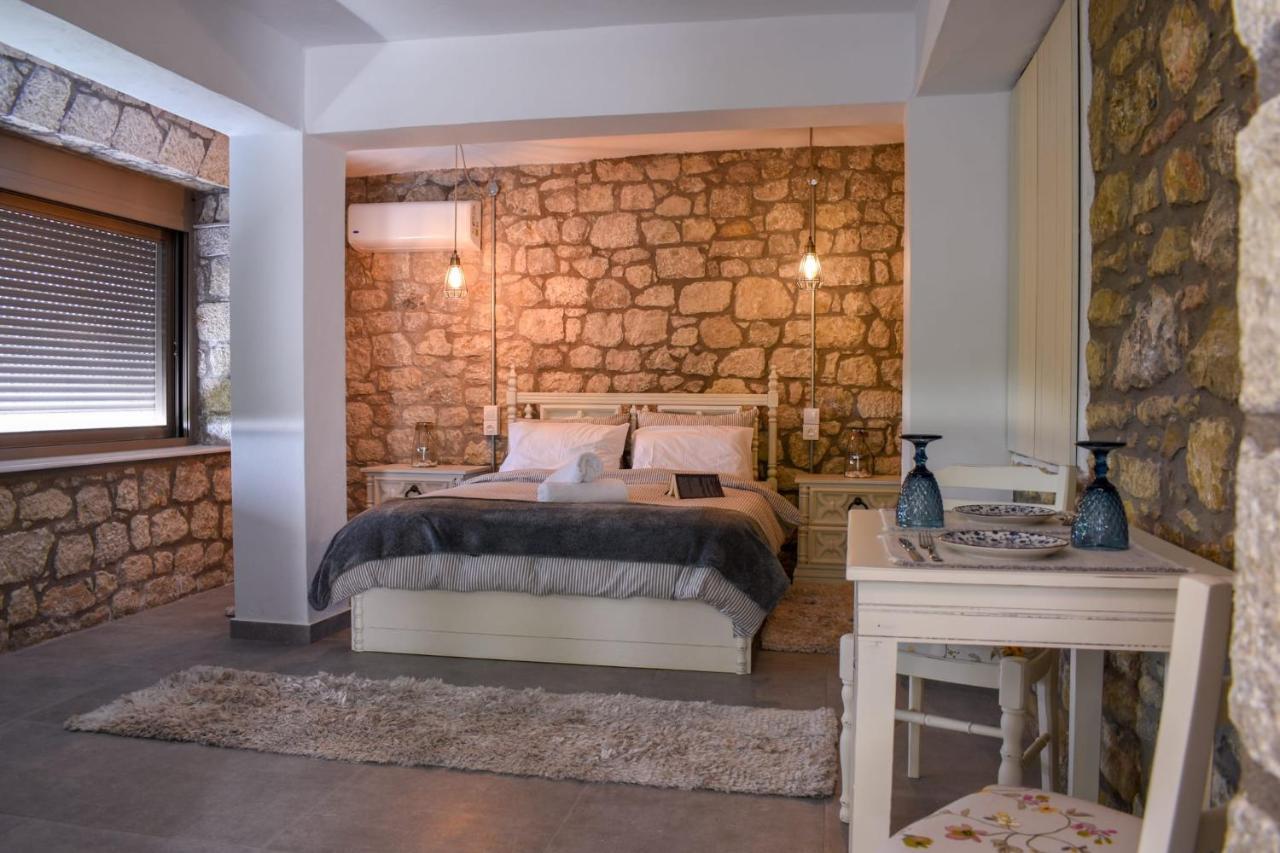 Coastal Stone Hideaway With Stunning Scenery Villa Kitriaí Eksteriør bilde